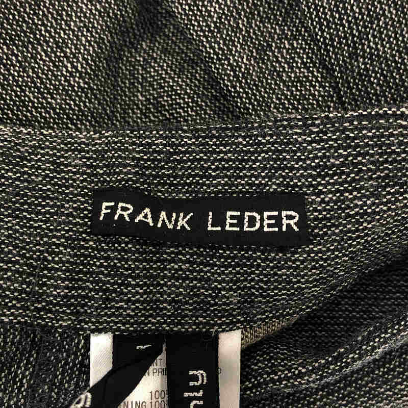 FRANK LEDER / フランクリーダー ウール 2タック スラックス