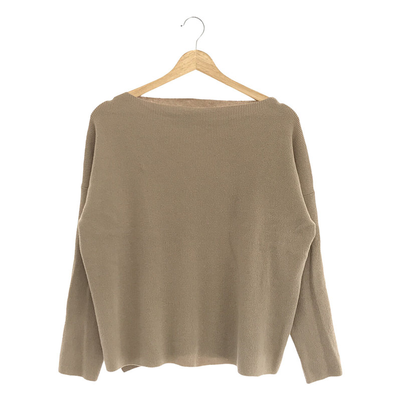 evam eva / エヴァムエヴァ, cashmere sable pullover ニット