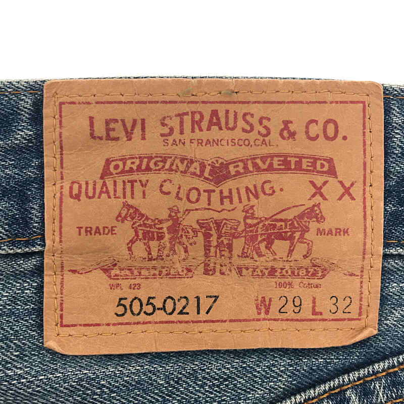 LEVI'S VINTAGE CLOTHING LVC / リーバイスヴィンテージクロージング 505-0217 ストレートデニムパンツ