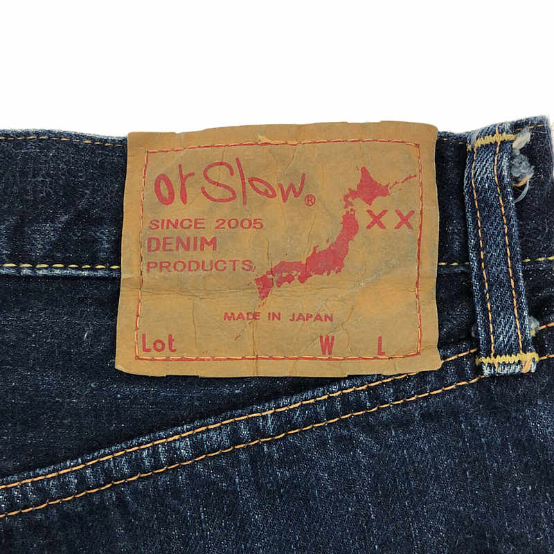 orslow / オアスロウ テーパード セルビッチ デニムパンツ