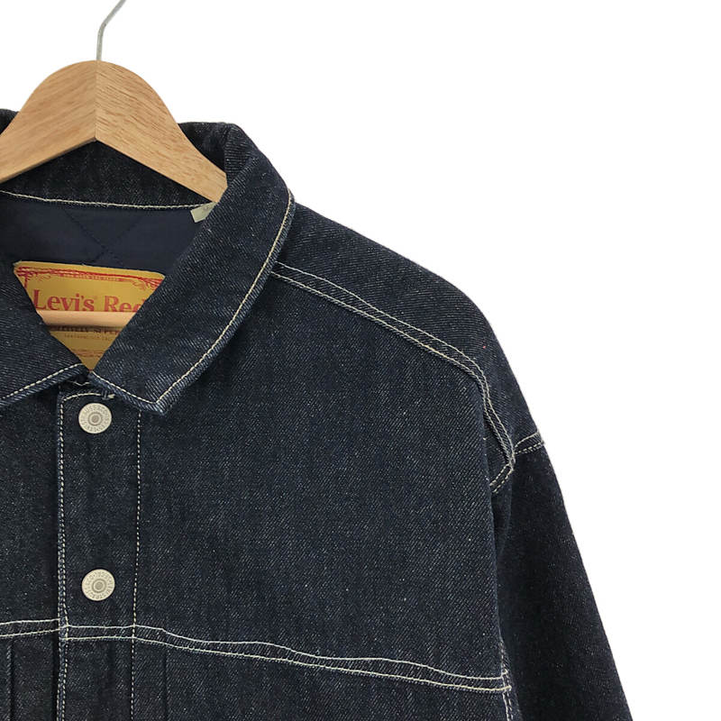 Levi's red / リーバイスレッド QUILT TYPE I TRUCKER BLUE OX RINSE / 裏地キルティング デニムジャケット