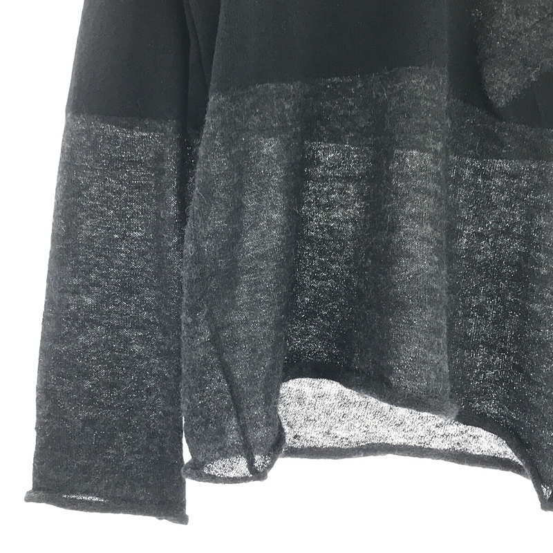 06AW NOIR期 ウール アーガイル 切替 Vネックニット | ブランド 06AW NOIR期 ウール アーガイル 切替 Vネックニット | ブランド