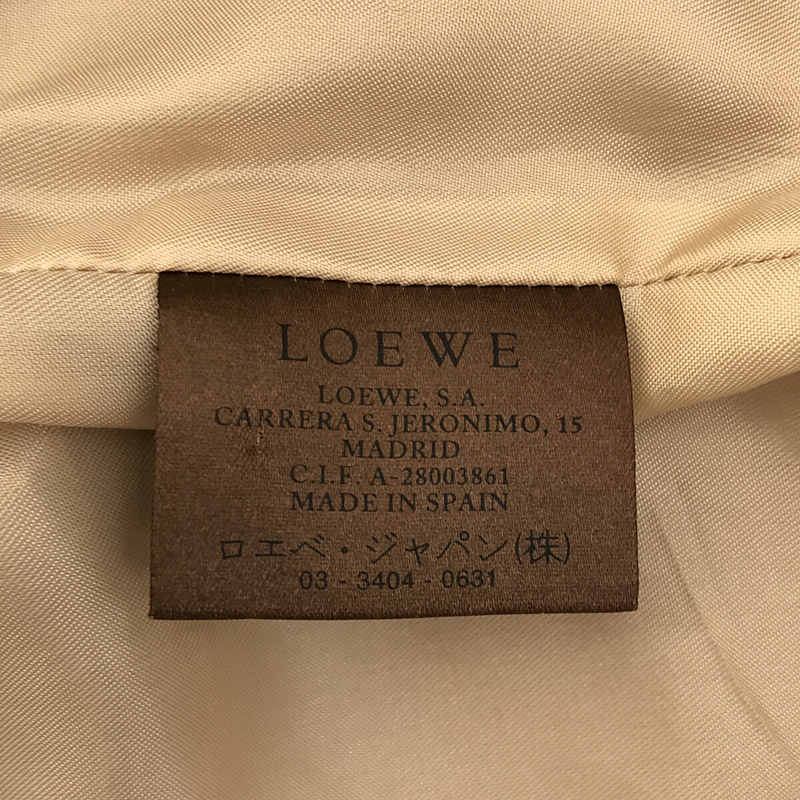 LOEWE / ロエベ スエードチェスターコート