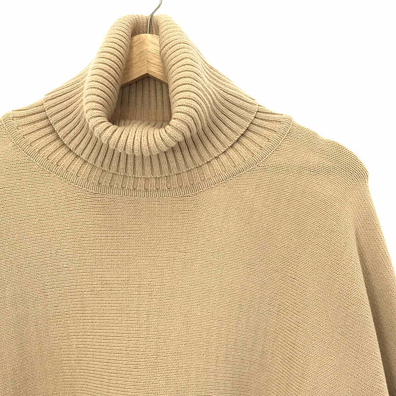 SIDE SLIT TURTLE WIDE KNIT サイドスリット タートル ワイドニット