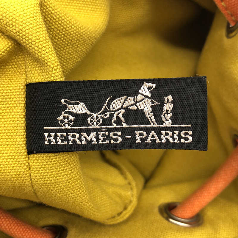HERMES / エルメス ポロションミミルPM キャンバス ショルダーバッグ