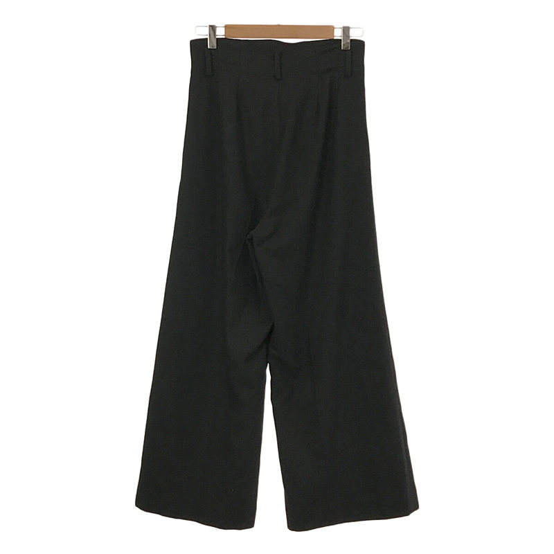 foufou / フーフー wool-like wide pants  ウールライクワイドパンツ