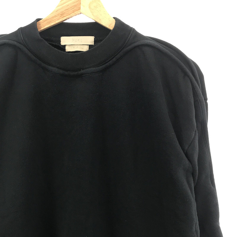 YOKE / ヨーク OVERSIZED PIPING SWEAT SHIRT / パイピング サイドジップ スウェット / ユニセックス