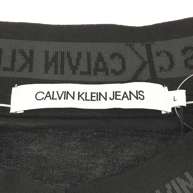 Calvin Klein Jeans / カルバンクラインジーンズ オーガニックコットン ロゴネック カットソー