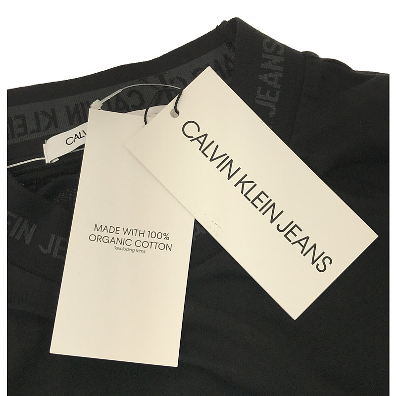 Calvin Klein Jeans / カルバンクラインジーンズ オーガニックコットン ロゴネック カットソー