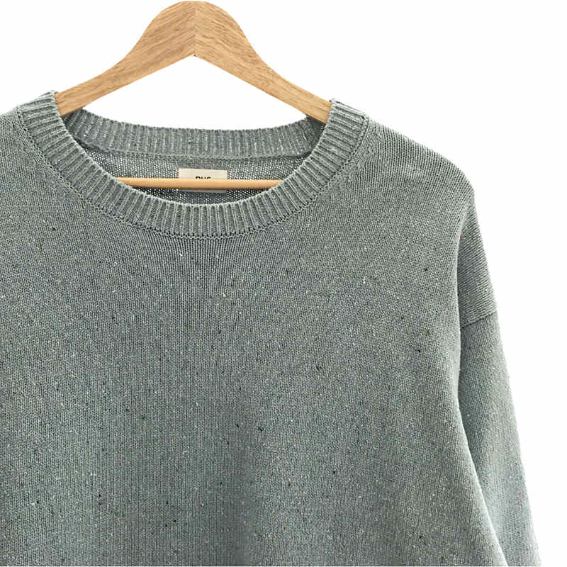 RHC Ron Herman / アールエイチシーロンハーマン Recycled Denim Sweater コットン クルーネック ニット