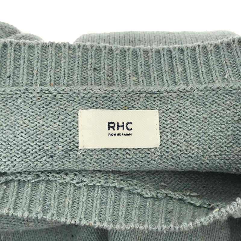 RHC Ron Herman / アールエイチシーロンハーマン Recycled Denim Sweater コットン クルーネック ニット