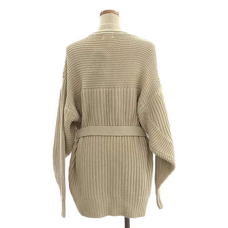 CREDONA / クレドナ ルーズ カシュクール ニットカーディガン