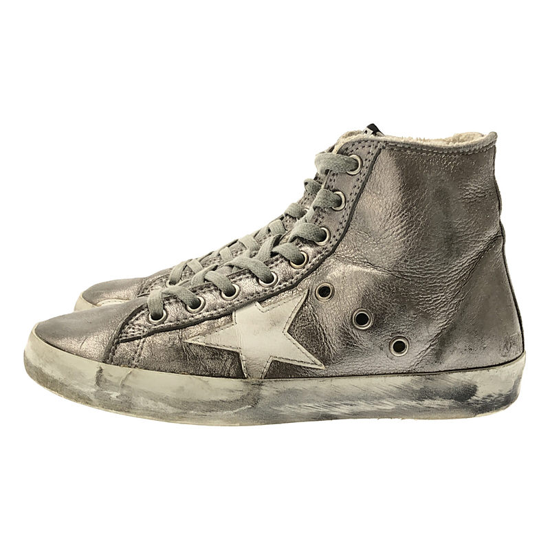 GOLDEN GOOSE / ゴールデングース FRANCY ヴィンテージ加工 ハイカットスニーカー