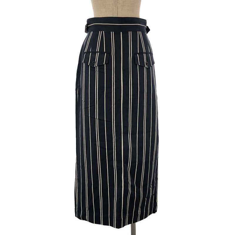 Phlannel / フランネル UK Stripe Gurkha Skirt  スカート