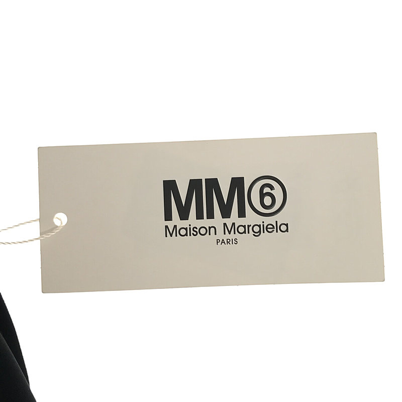 MM6 Maison Margiela / エムエムシックスメゾンマルジェラ バックドレープ 変形 プルオーバー ノースリーブ ブラウス