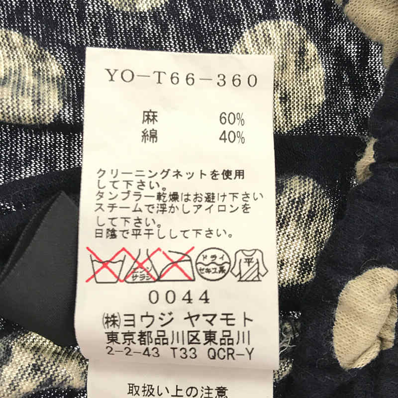 Y's / ワイズヨウジヤマモト リネン ドット ワイドパンツ