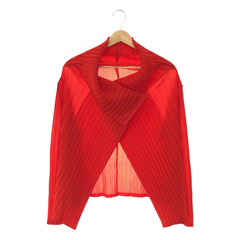 PLEATS PLEASE ISSEY MIYAKE ハイネック　RED