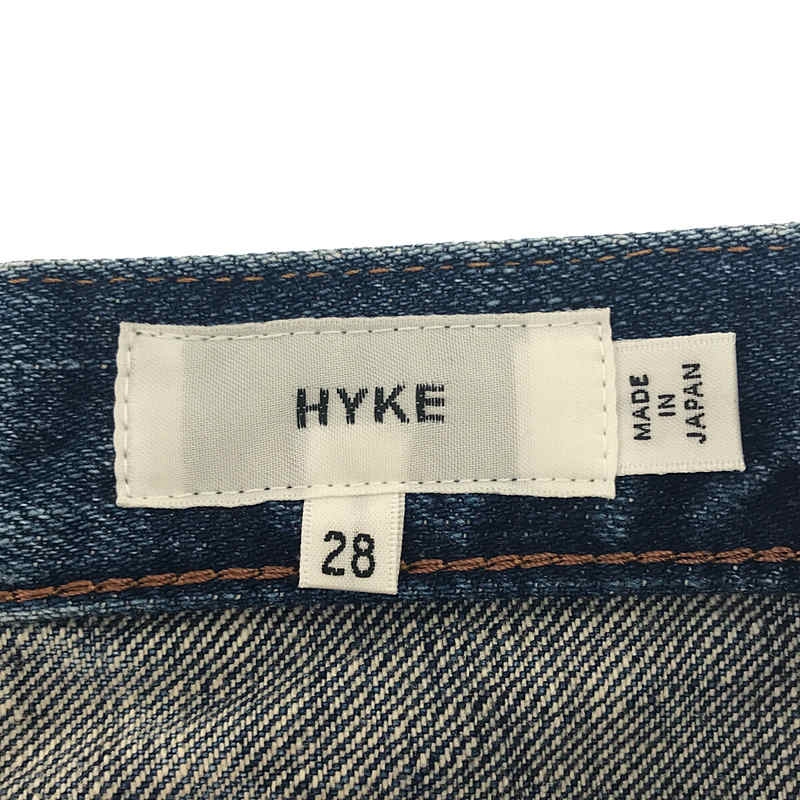 HYKE / ハイク TIGHT STRAIGHT デニムパンツ
