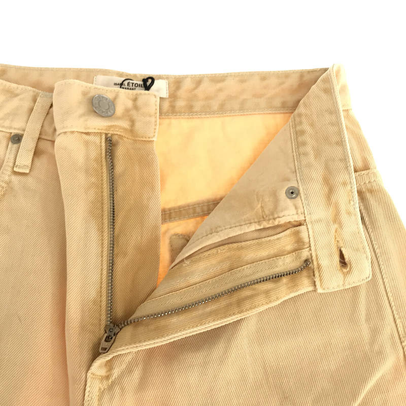 ISABEL MARANT ETOILE / イザベルマランエトワール CORSY ヴィンテージ加工 ストレート デニムパンツ