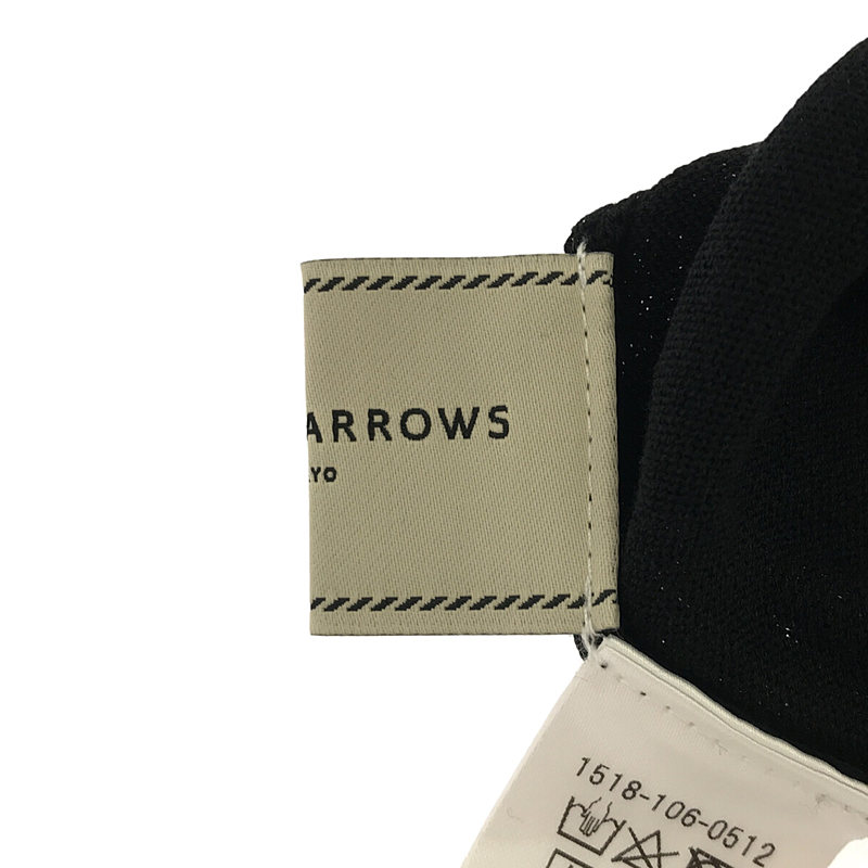 UNITED ARROWS / ユナイテッドアローズ ハイツイストコットン フレンチスリーブ ニット