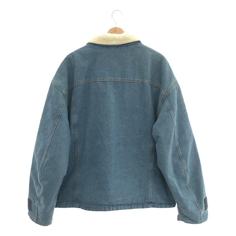 FACETASM / ファセッタズム SHERPA DENIM JACKET / ボア切替 ベルクロスリーブ デニム オーバージャケット