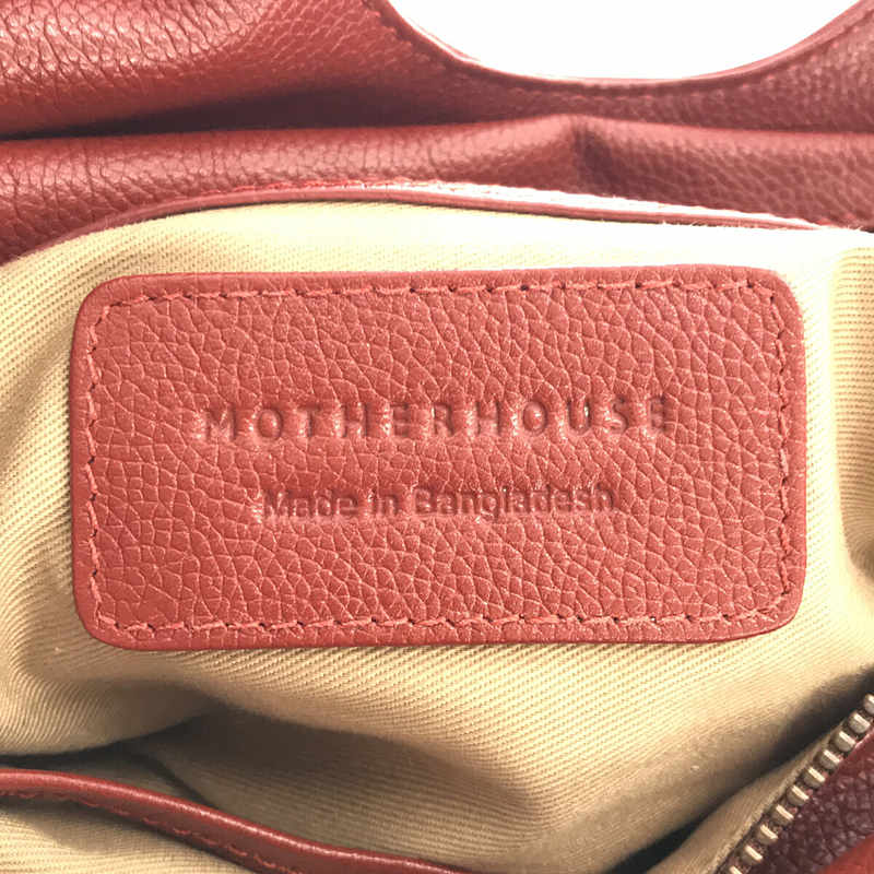 MOTHERHOUSE / マザーハウス レザーハンドバッグ