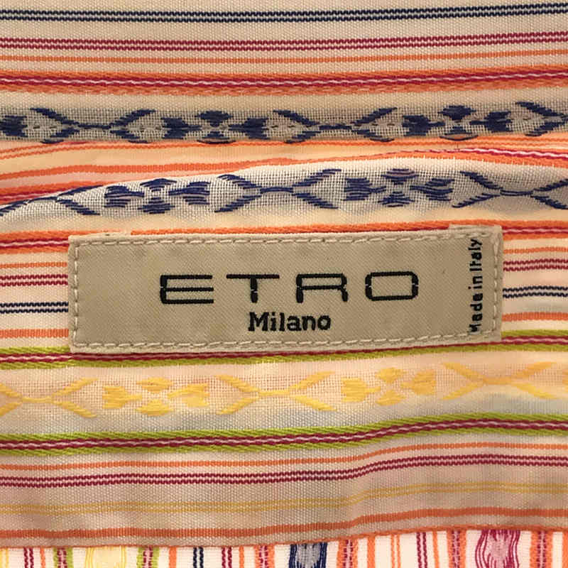 ETRO / エトロ ストライプ ボタンダウンシャツ