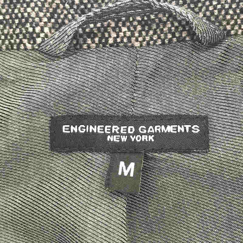 Engineered Garments / エンジニアドガーメンツ 総裏地 ウールツイード シングルブレストジャケット