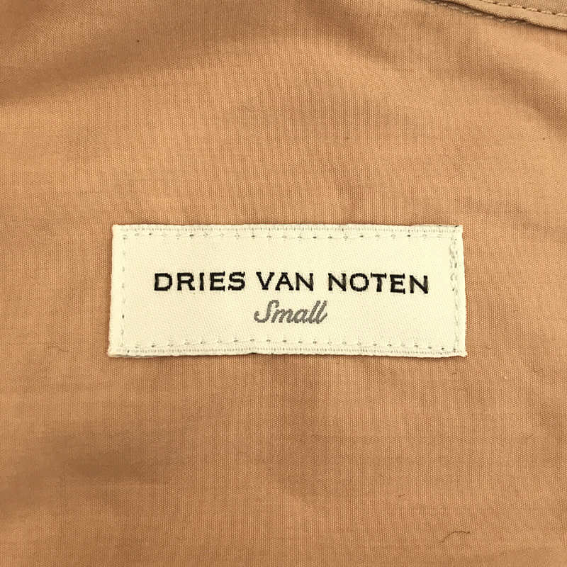 DRIES VAN NOTEN / ドリスヴァンノッテン バックボタン プルオーバーシャツ