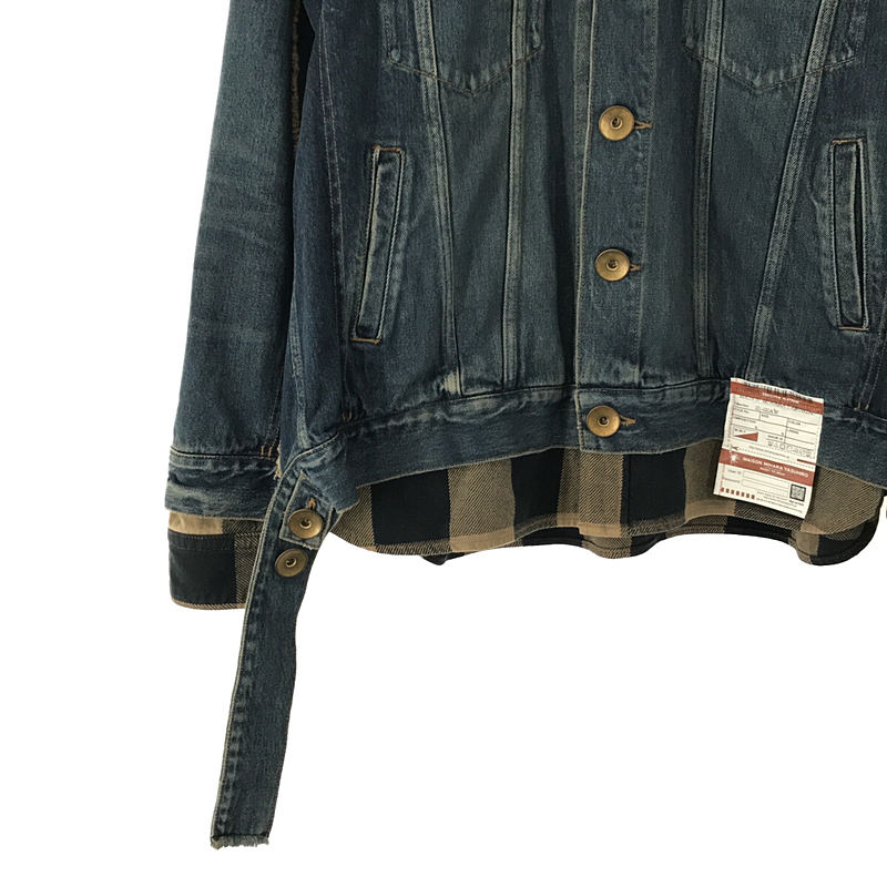 Shirt Combined Denim Blouson シャツコンバインドデニムブルゾン