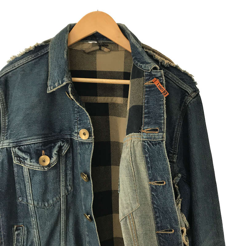 Shirt Combined Denim Blouson シャツコンバインドデニムブルゾン ジャケットMaison MIHARA YASUHIRO /  メゾンミハラヤスヒロ