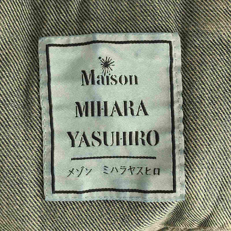 Maison MIHARA YASUHIRO / メゾンミハラヤスヒロ Shirt Combined Denim Blouson シャツコンバインドデニムブルゾン ジャケット