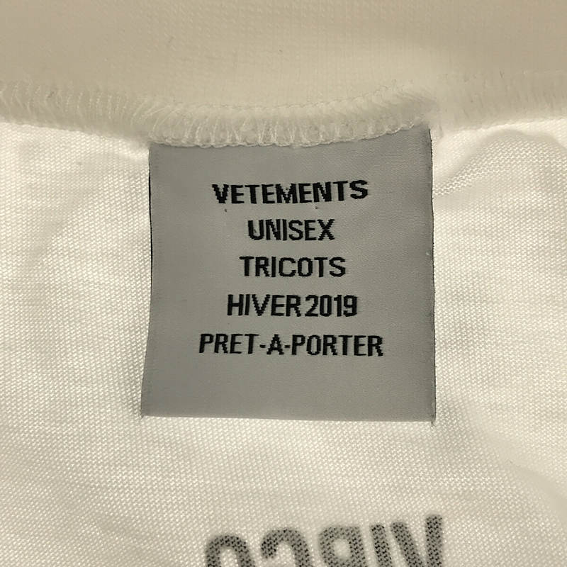 VETEMENTS / ヴェトモン プリントTシャツ