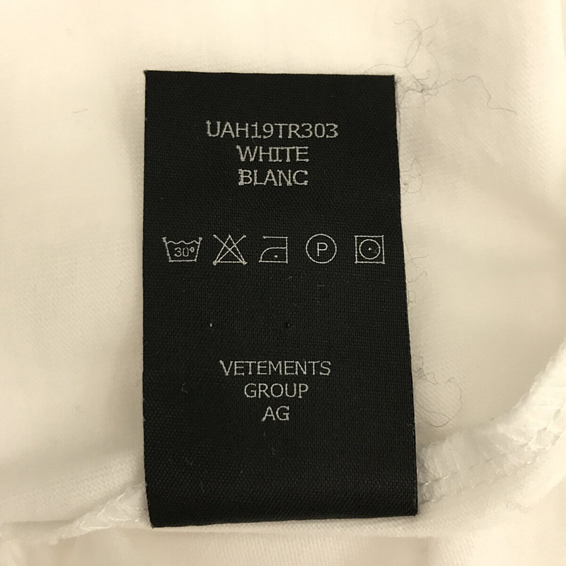 VETEMENTS / ヴェトモン プリントTシャツ