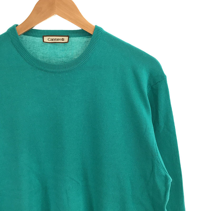 Cantarelli / カンタレリ イタリア製 コットン クルーネック ニット