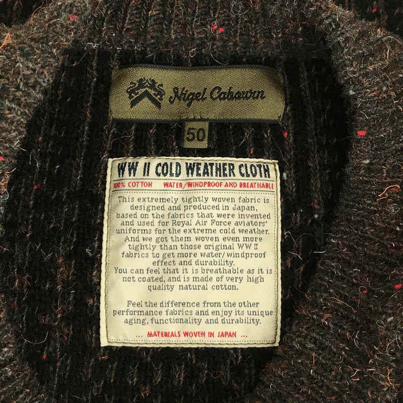 ​NIGEL CABOURN / ナイジェルケーボン Command Crewneck Sweater コマンドニットセーター