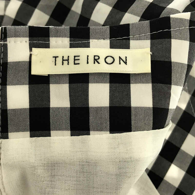 THE IRON / アイロン BEAMS ビームス 取扱い コットン チェック ワンピース