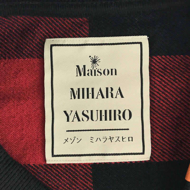 Maison MIHARA YASUHIRO / メゾンミハラヤスヒロ シャツ コンバインド プルオーバー スウェット