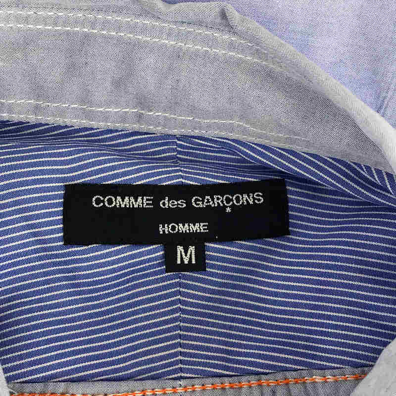 COMME des GARCONS Homme　生地切替ストライプ