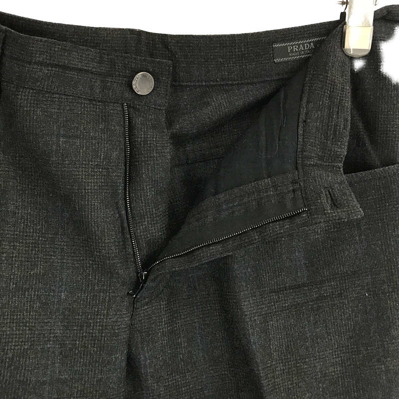 PRADA / プラダ イタリア製 センタープレス スラックス パンツ フォーマル