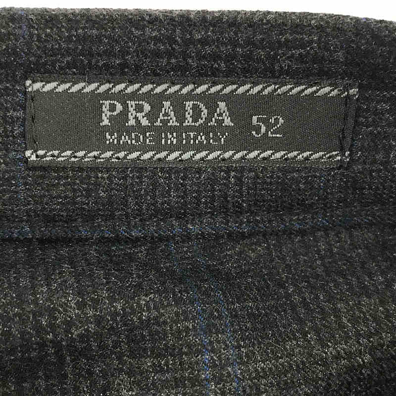PRADA / プラダ イタリア製 センタープレス スラックス パンツ フォーマル