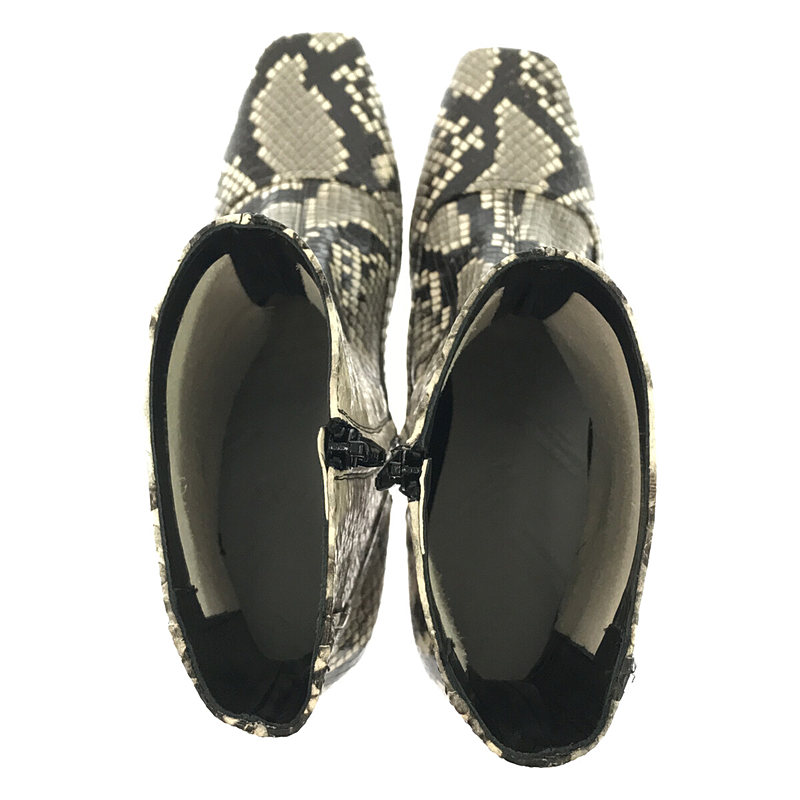 Maison Margiela / メゾンマルジェラ パイソン レザー ショートブーツ