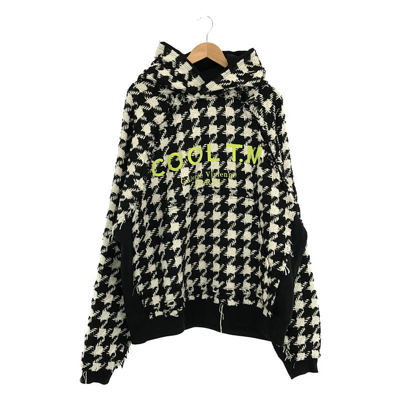 OVERSIZE TWEED HOODIE オーバーサイズ ツイードパーカーCOOL T.M / クールティーエム