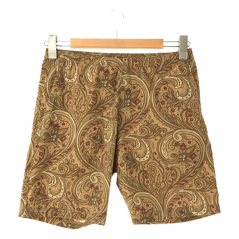 好評 ペイズリー Print Paisley Taffeta Poly Short（ウォームアップ