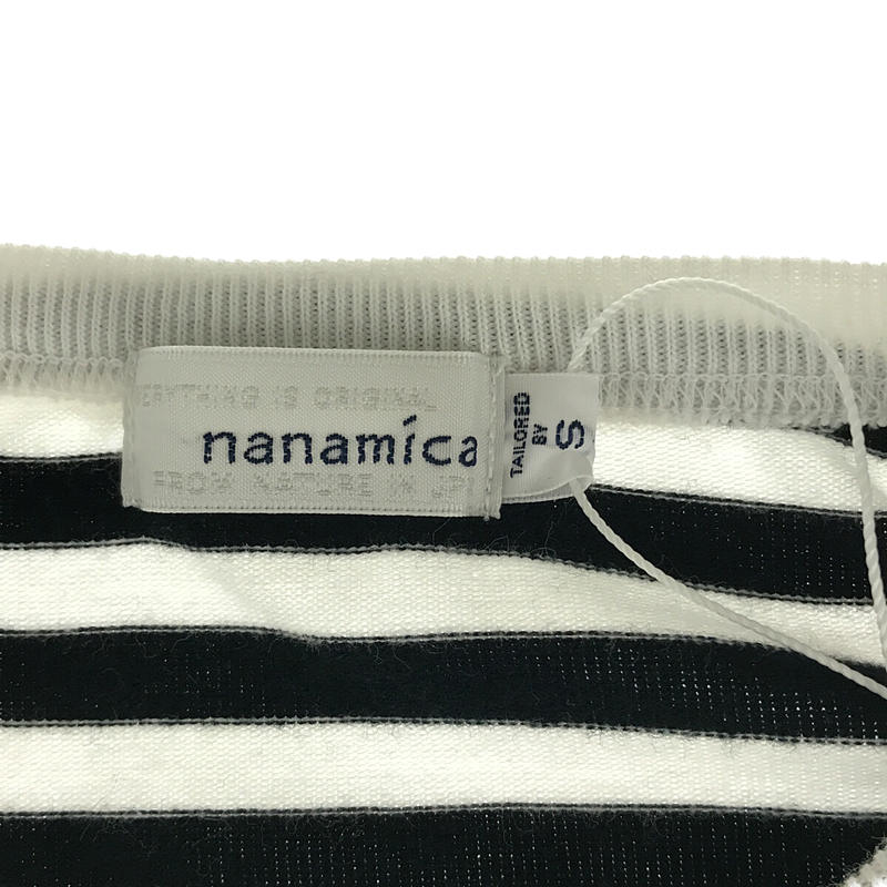 nanamica / ナナミカ COOLMAX Jersey L/S Tee クールマックスジャージーロングスリーブティー ボーダー カットソー