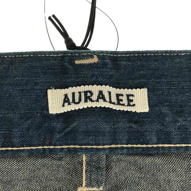 AURALEE / オーラリー SUN FADE BLEACH DENIM 5P PANTS ブリーチデニムパンツ