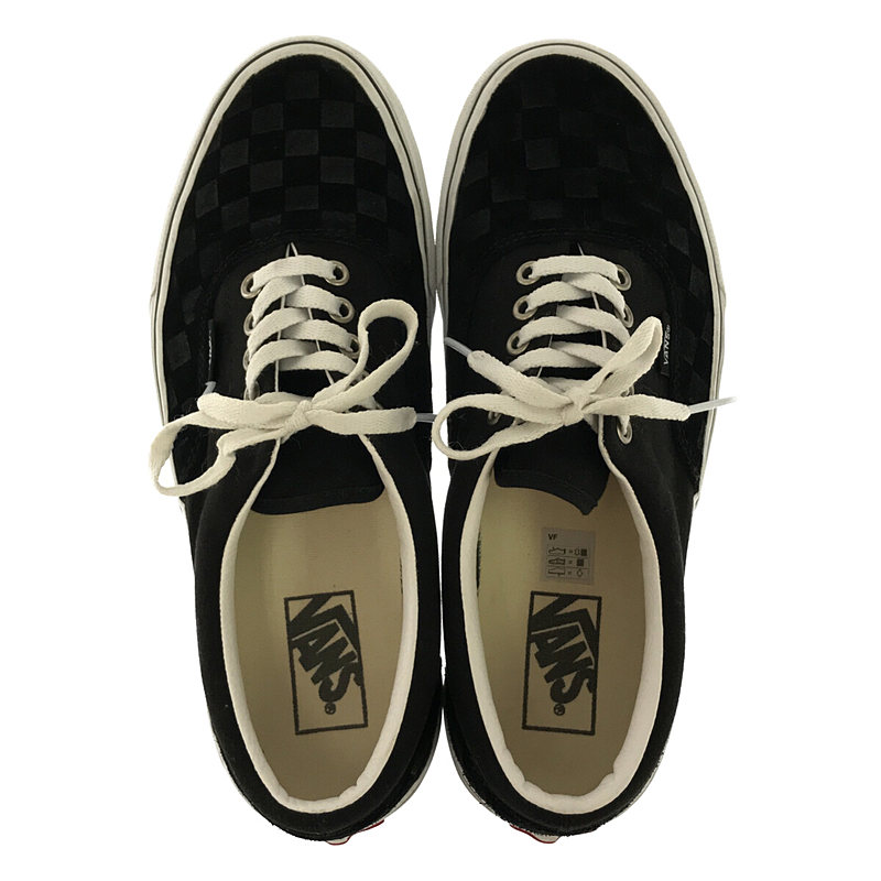 RHC Ron Herman / アールエイチシー ロンハーマン × VANS ヴァンズ 別注 Era エラ (Deboss Chckrbrd)Blktrwht ローカットスニーカー 箱有