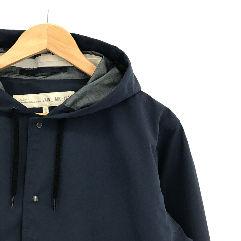 HOODED COACH JACKET フーデッド コーチジャケットVainl Archive / ヴァイナルアーカイブ