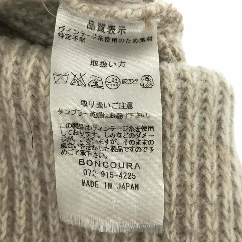 BONCOURA / ボンクラ ニット帽 ビーニーキャップ