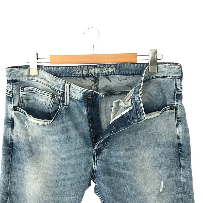 DENHAM / デンハム SUBR SKINNY FIT ダメージ加工 ボルト スキニーフィット デニム パンツ